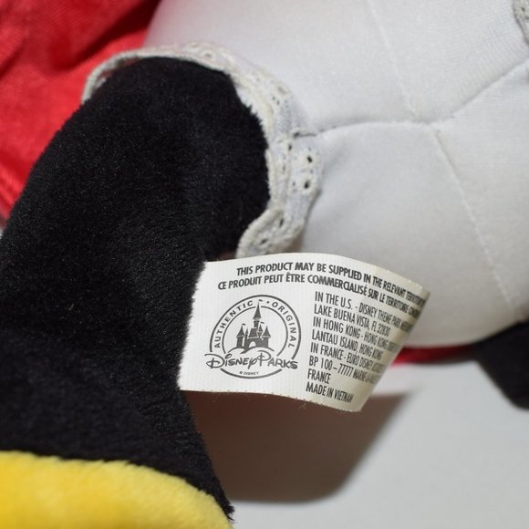 2007 Disney Parks 20 inch Polka Dot Minnie Mouse Plush - Picture 5 of 8